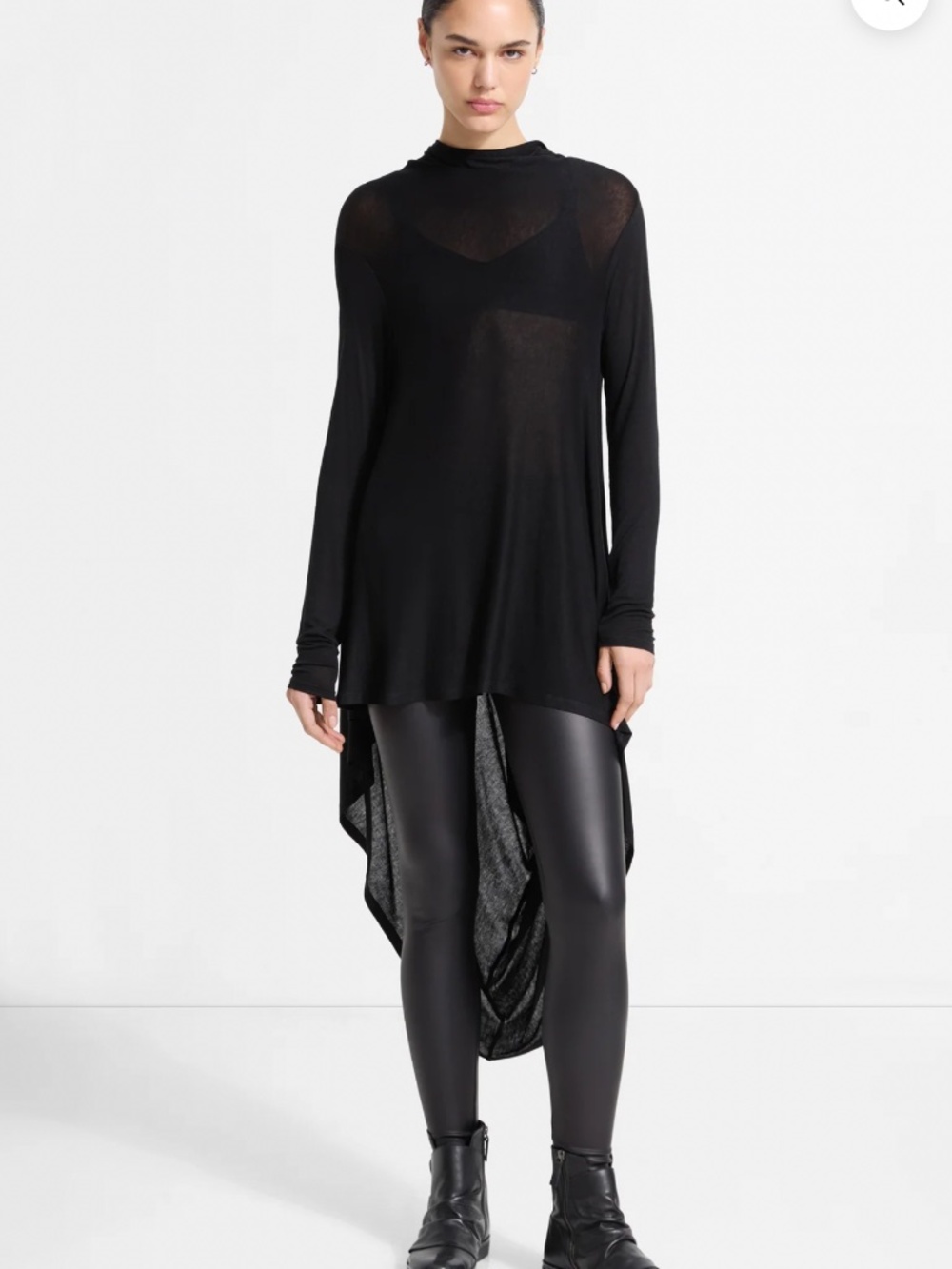 Like new Marcella New York Sheer Tunic